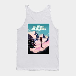 St. Anton am Arlberg Austrian ski Tank Top